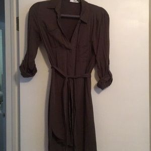 JustFab Dresses - Olive shirt dress JustFab Dresses - Olive shirt dress